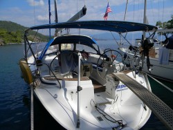 Bimini and sprayhood - Bavaria 44 (IRINA, FET).JPG