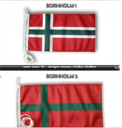 BORNHOLM bandera flaga 19 x 35cm (2886574204) - Allegro.pl - Wiecej niz aukcje. Najlepsze oferty na najwiekszej platformie h... - .jpg