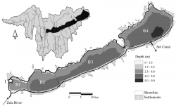 Bathymetric-map-of-Lake-Balaton-Open-star-indicates-the-monitoring-site-B1-B4-are-the (1).png